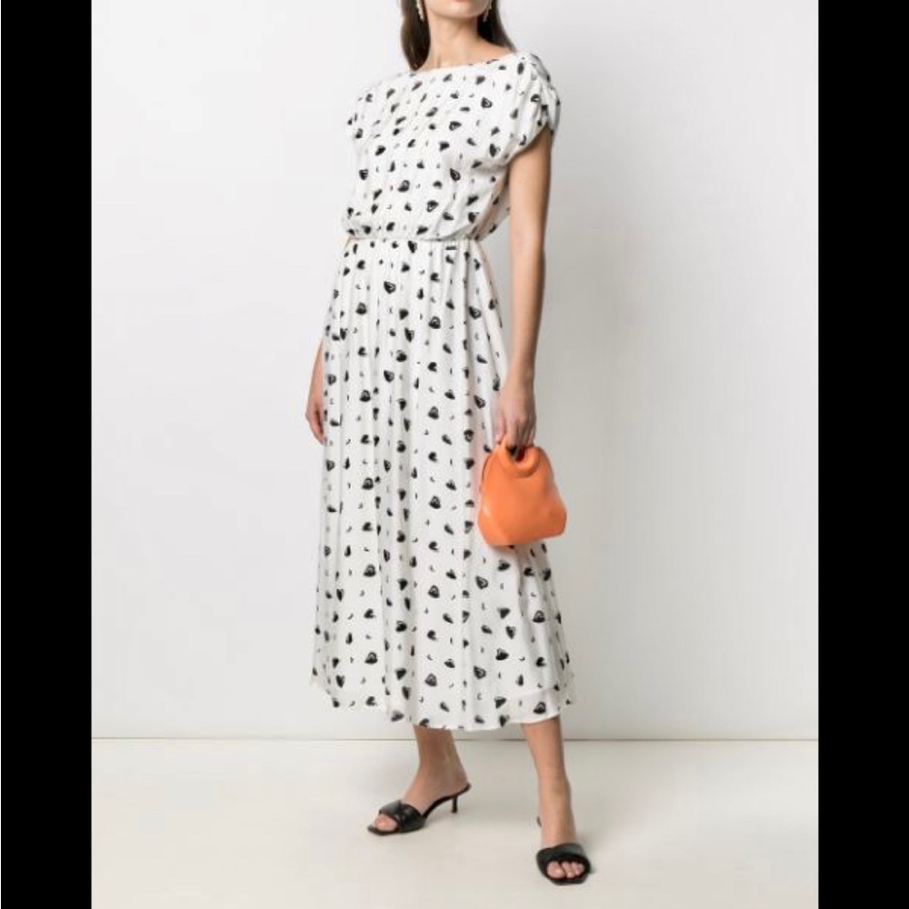 Armani Exchange Maxi dress  heart pattern NWT ♥️